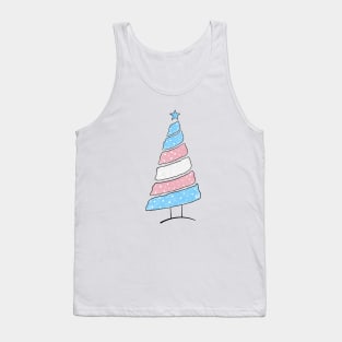 Trans Christmas Tree Tank Top